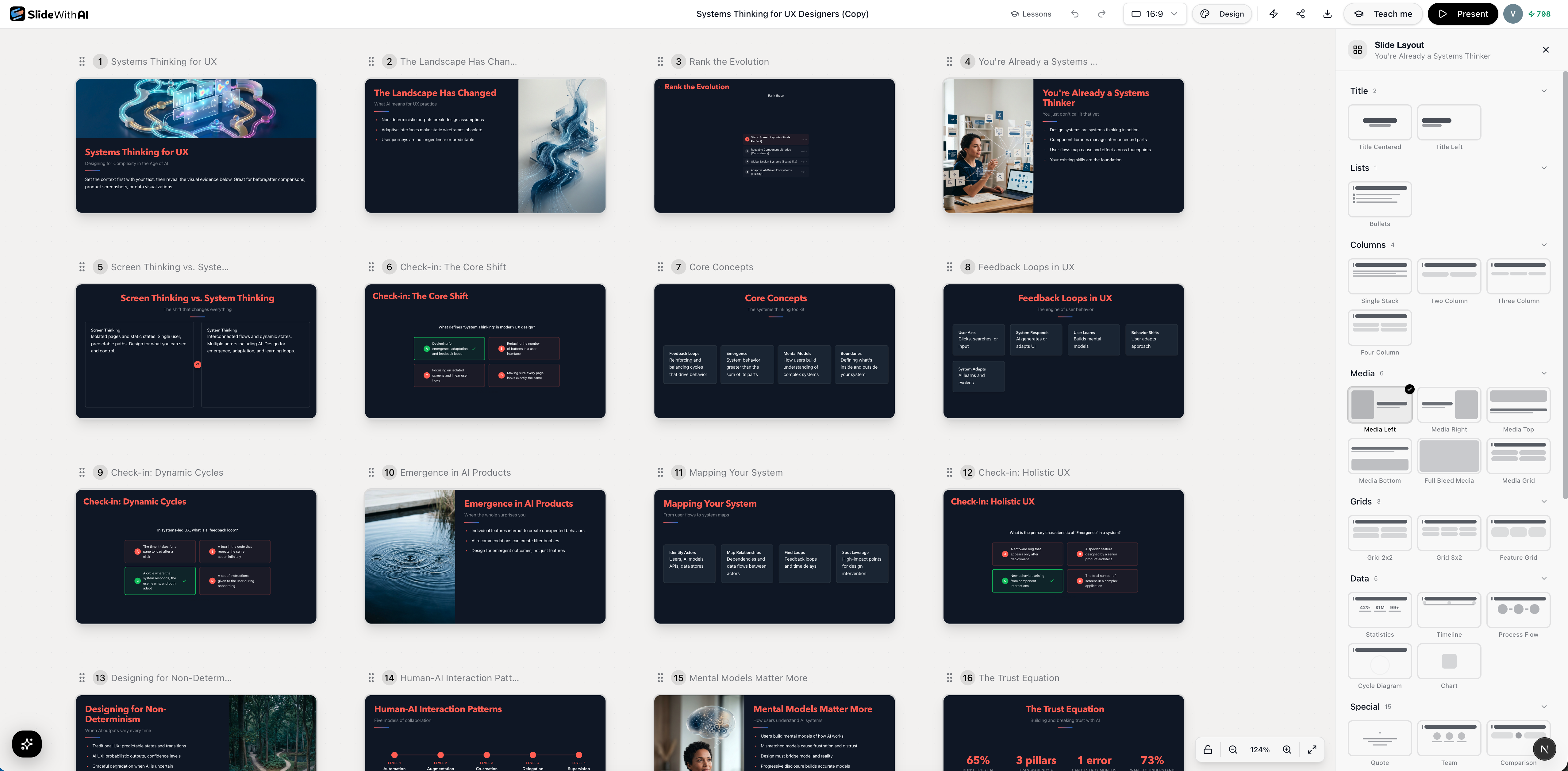 SlideWithAI sharing and engagement workflow